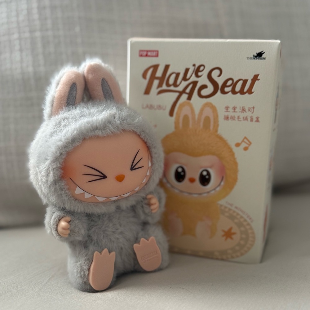 SOLD ✨ Brand New Authentic Labubu “Hehe” – Have a Seat Collection ✨